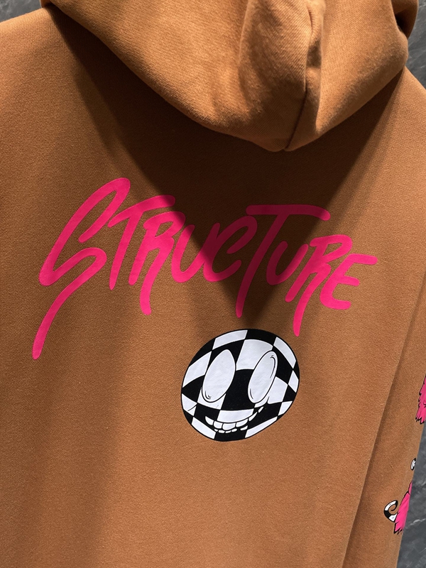 ブランドパーカー素材ディテール